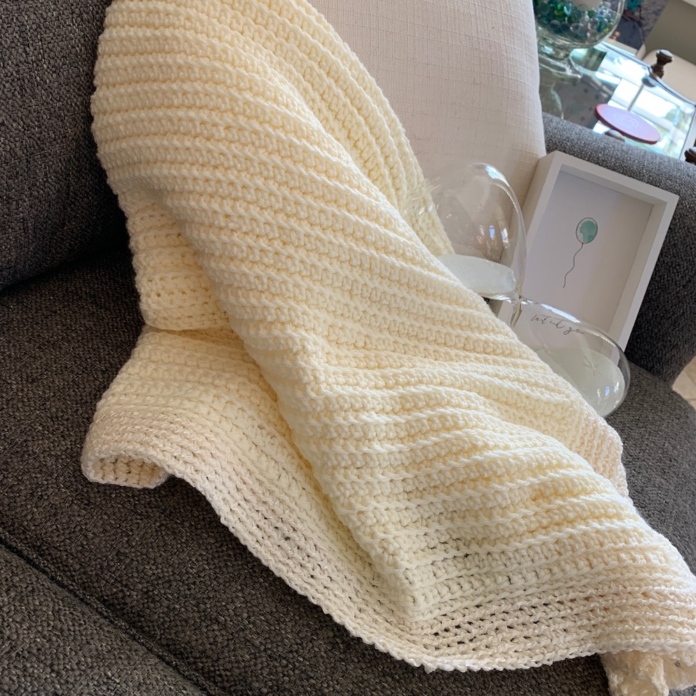 “Buttercup” child’s blanket lovingly made in the USA
